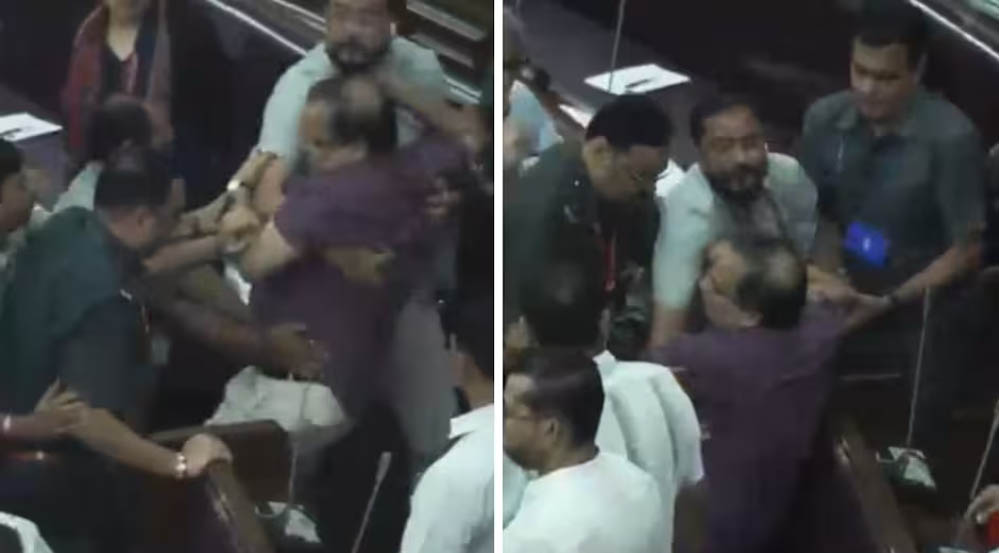 बंगाल विधानसभा में जबरदस्त हंगामा! TMC विधायक कुणाल घोष को मार्शलों ने सदन से बाहर निकाला